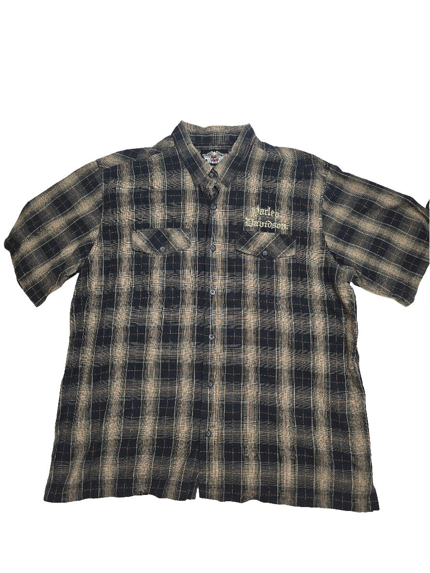 Harley Davidson Checked Shirt - 2XL