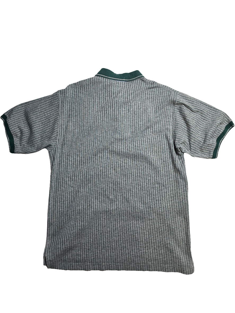 Reebok Striped Polo Shirt - Large
