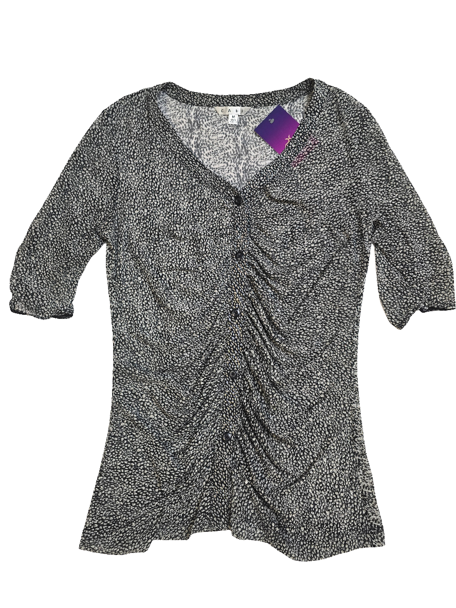 Cabi Y2K Mesh Blouse - 10