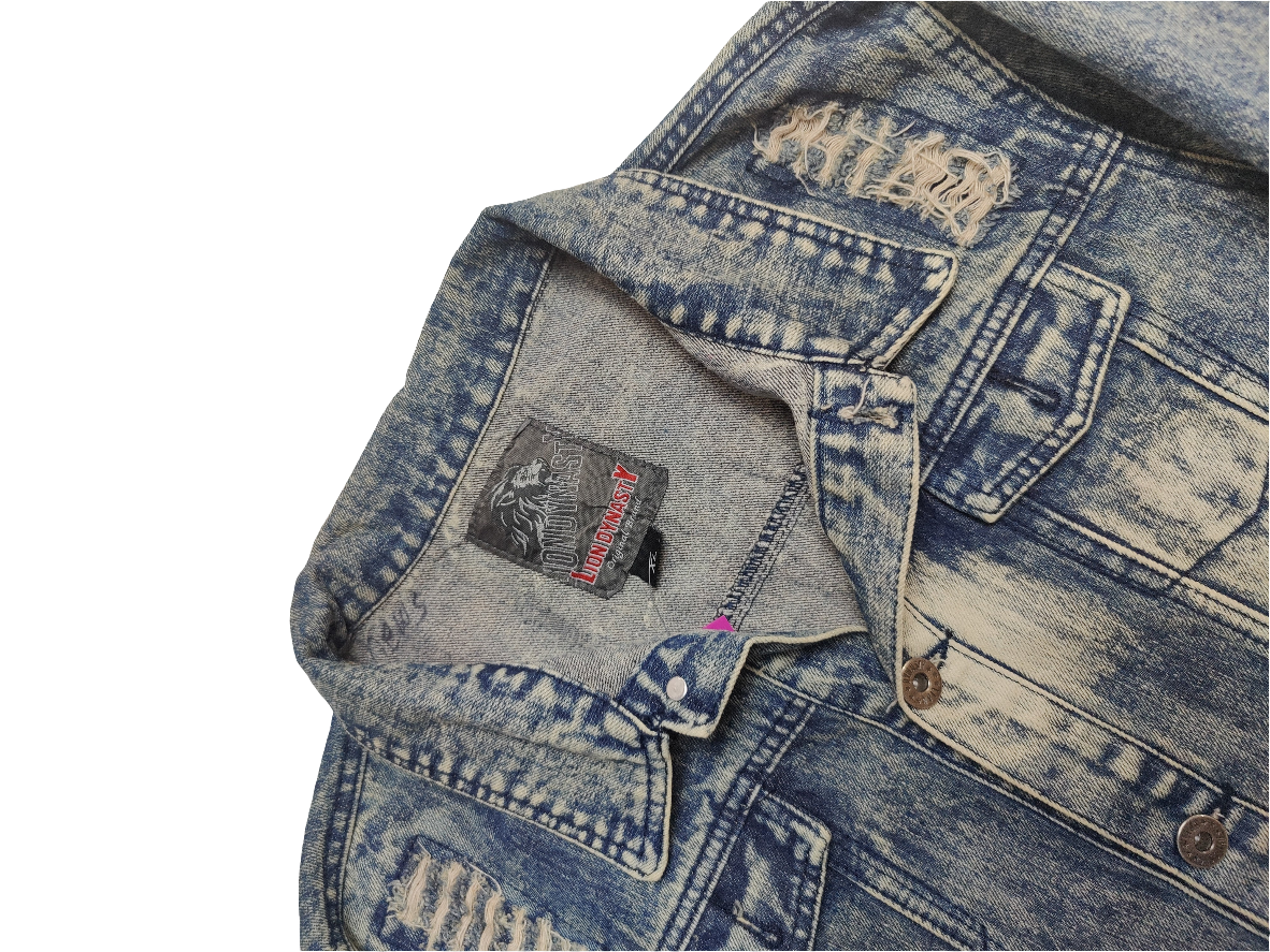 Lion Dynasty Denim Jacket - Medium
