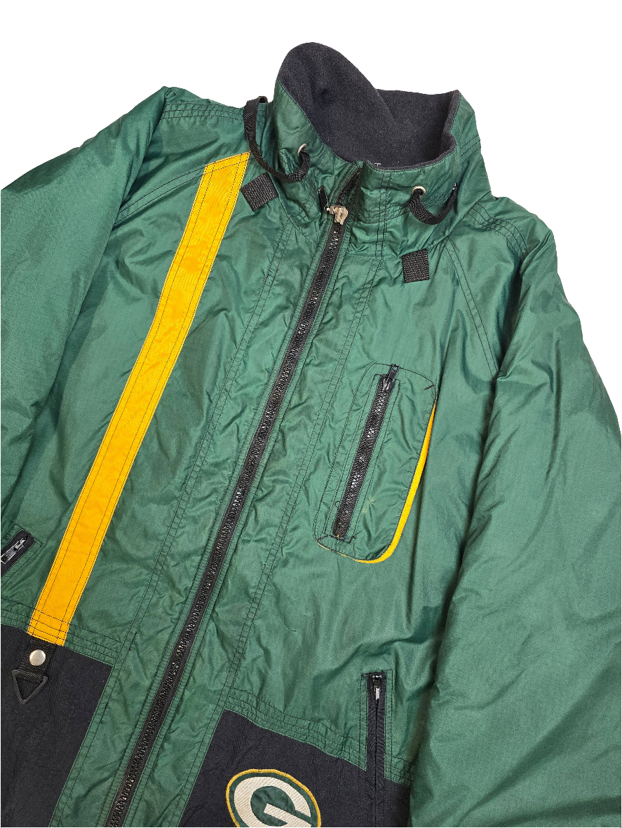 Logo 7 NFL Game Day Green Bay Packers Heavyweight Pro Sport Jacket - XL