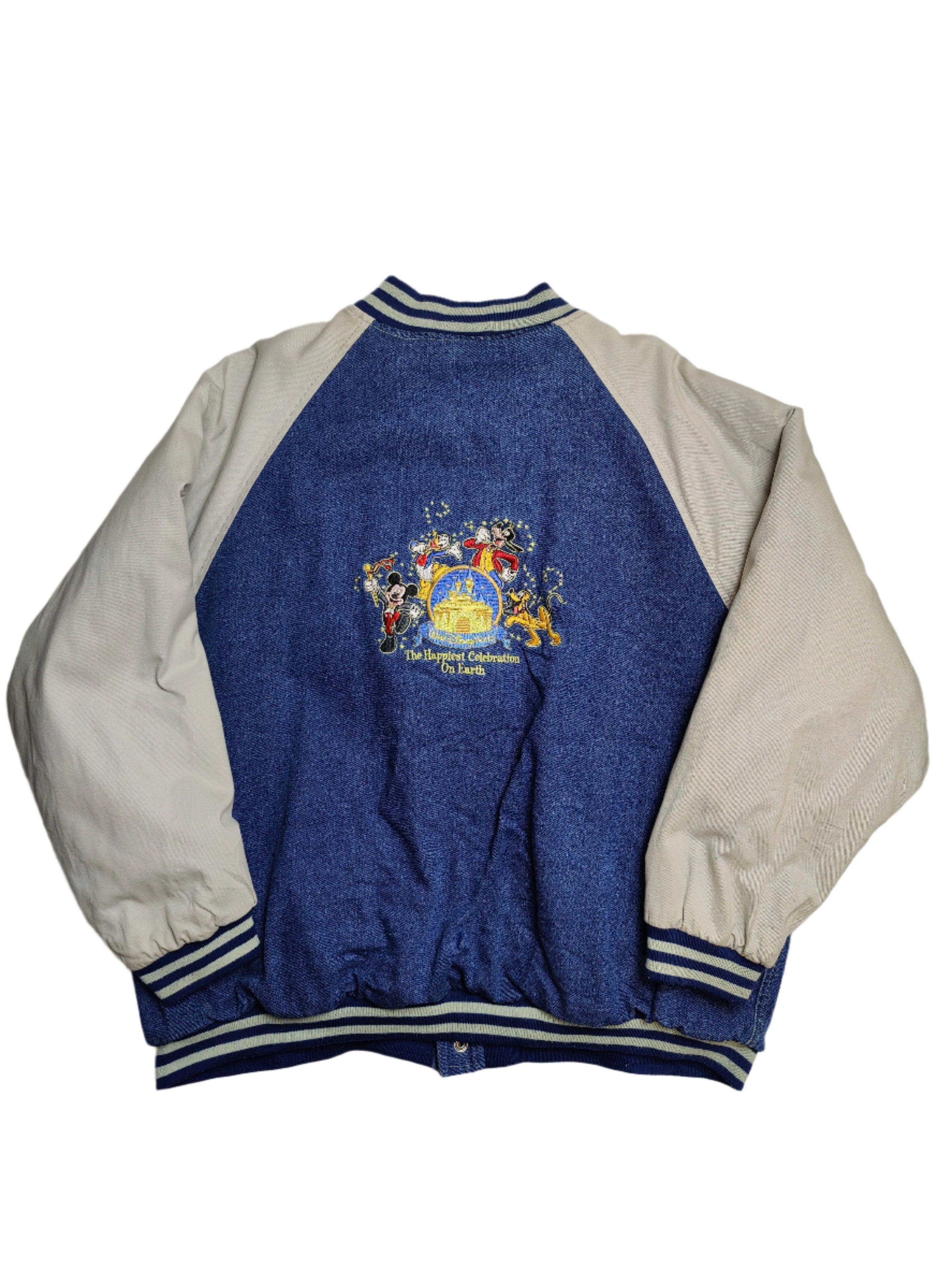 Walt Disney World Denim Bomber Jacket -XL