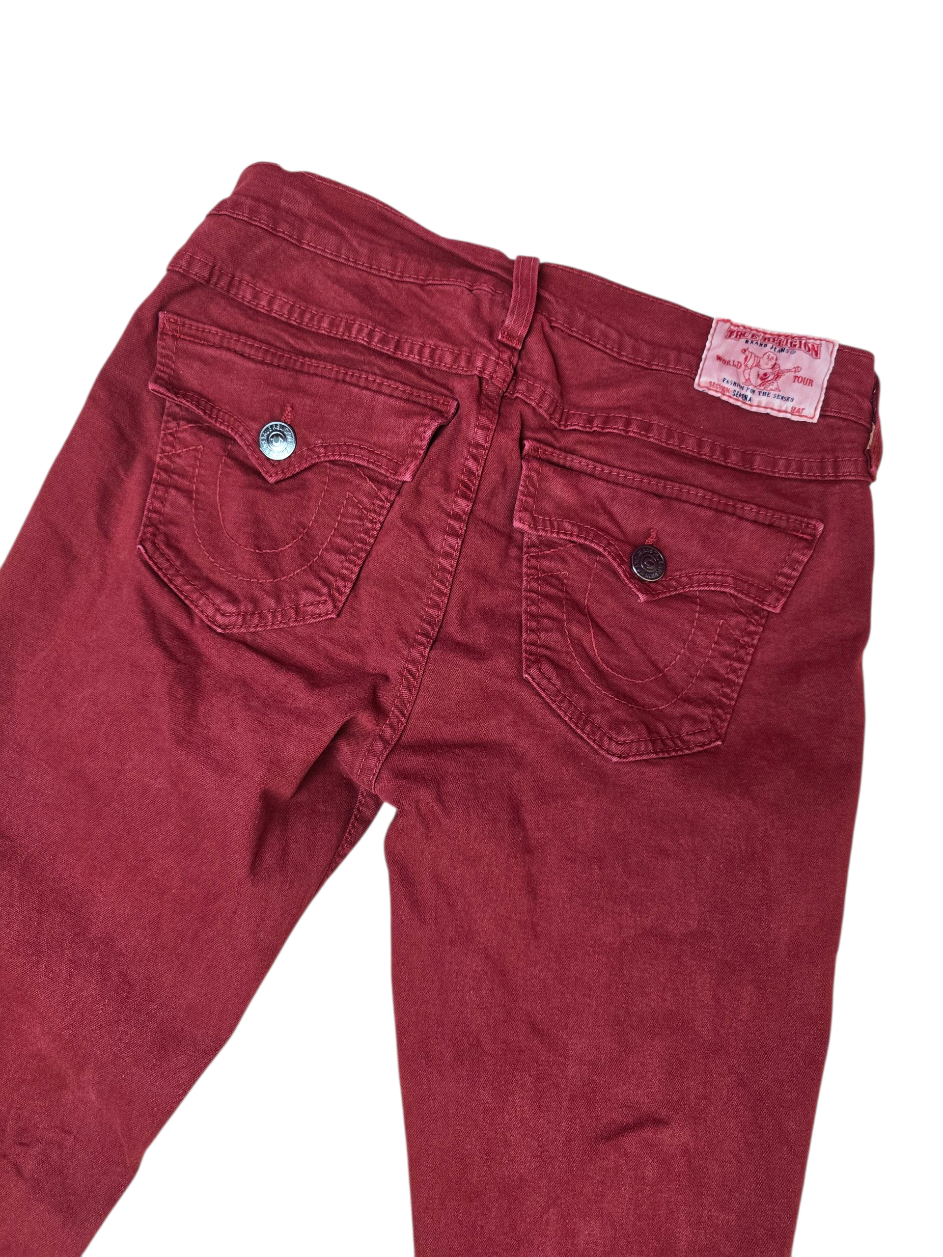 True Religion Serena Red Skinny Jeans - W29 L29
