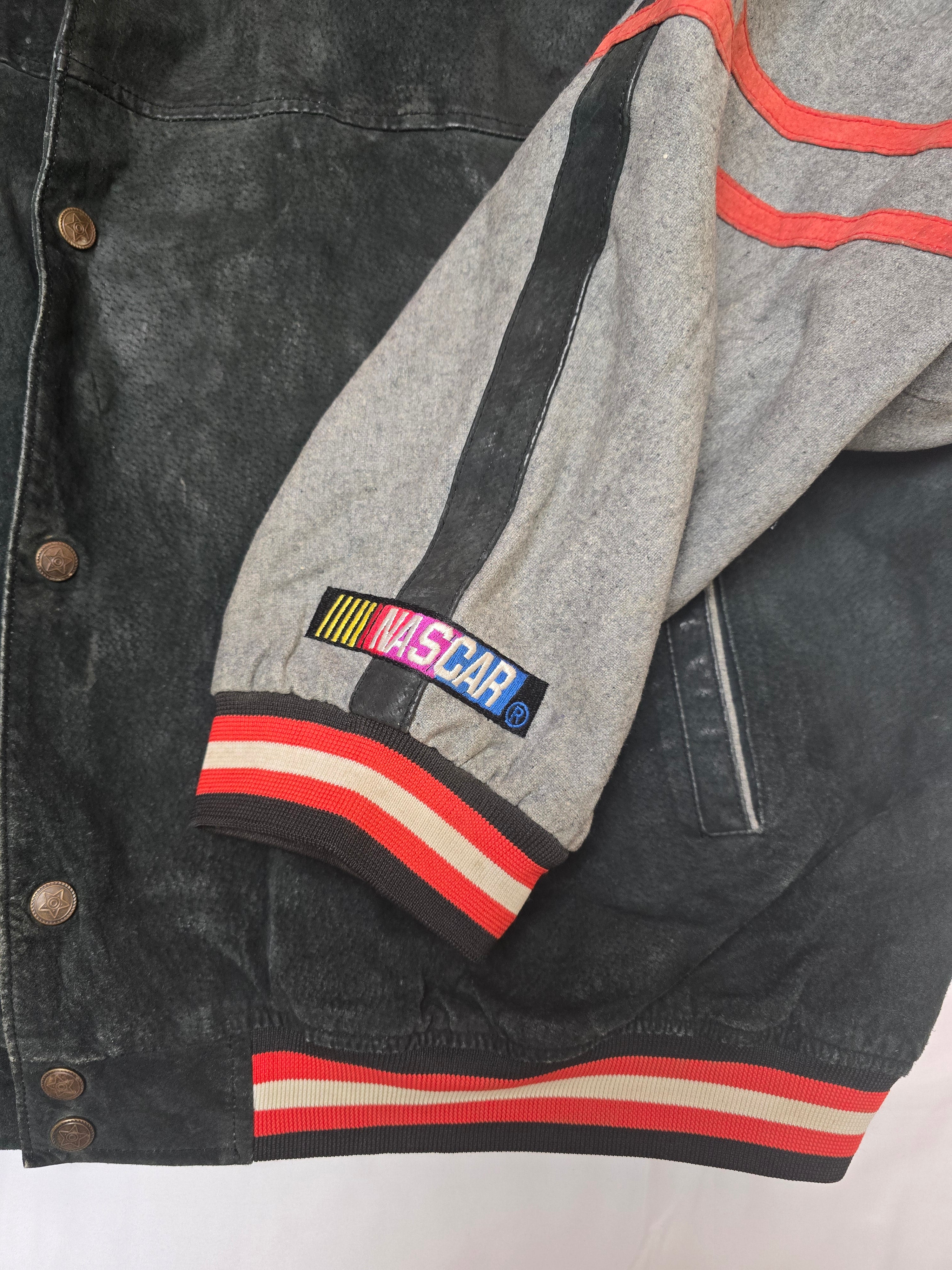 Dodge Motorsport NASCAR Suede Leather Jacket - 2XL