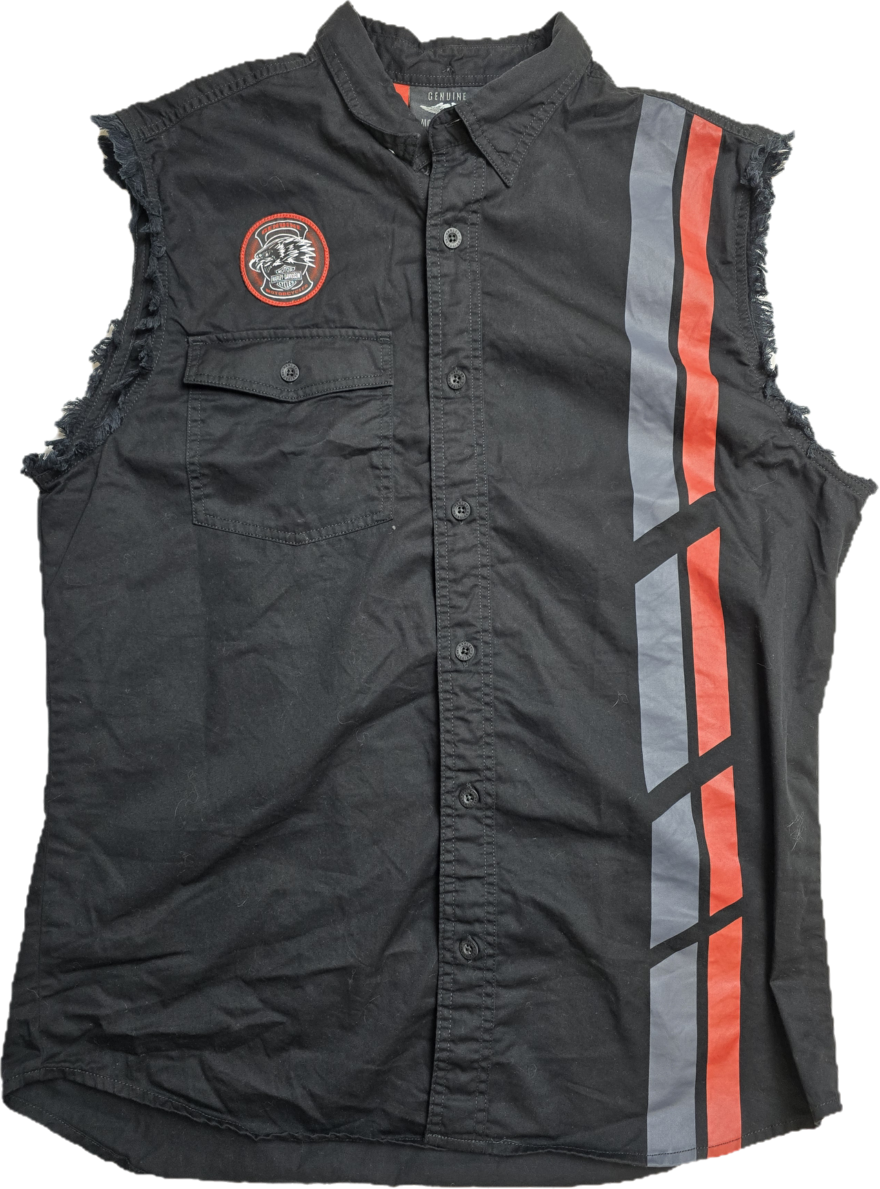 Harley Davidson Sleeveless Shirt - Large