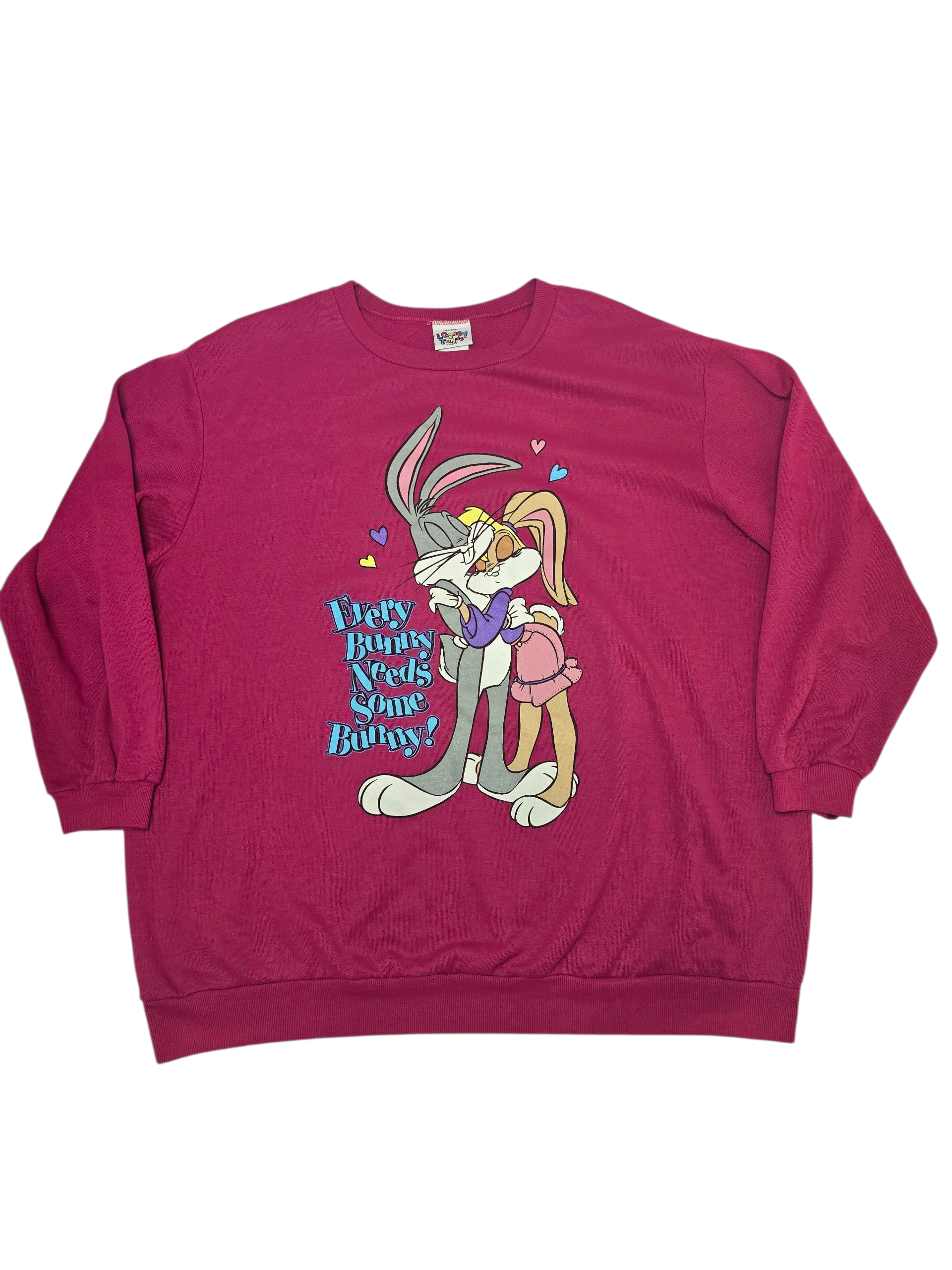 Looney Tunes Bugs & Lola Bunny 1996 Sweatshirt - 16
