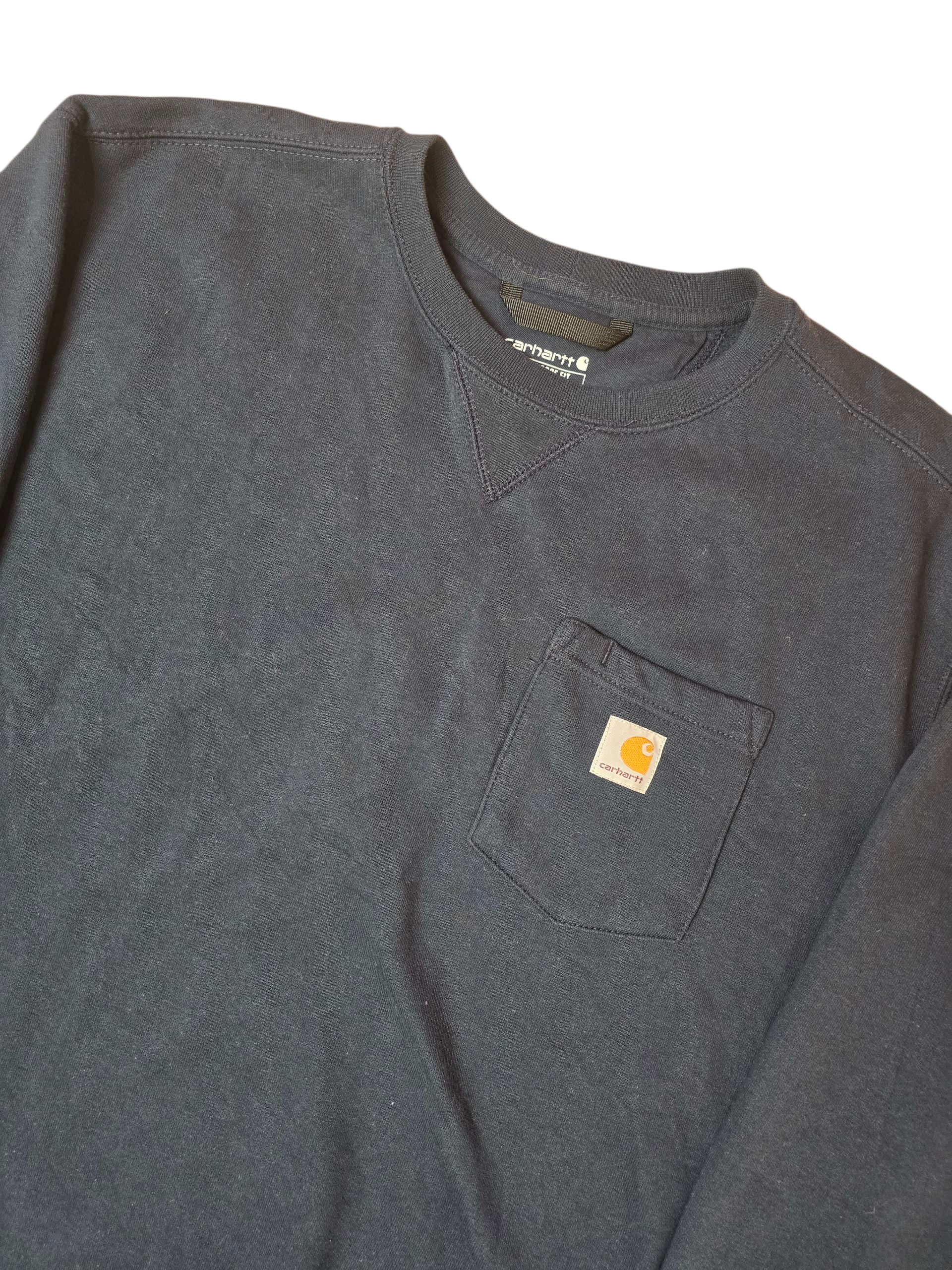Carhartt Navy Workwear Sweatshirt - 2XL