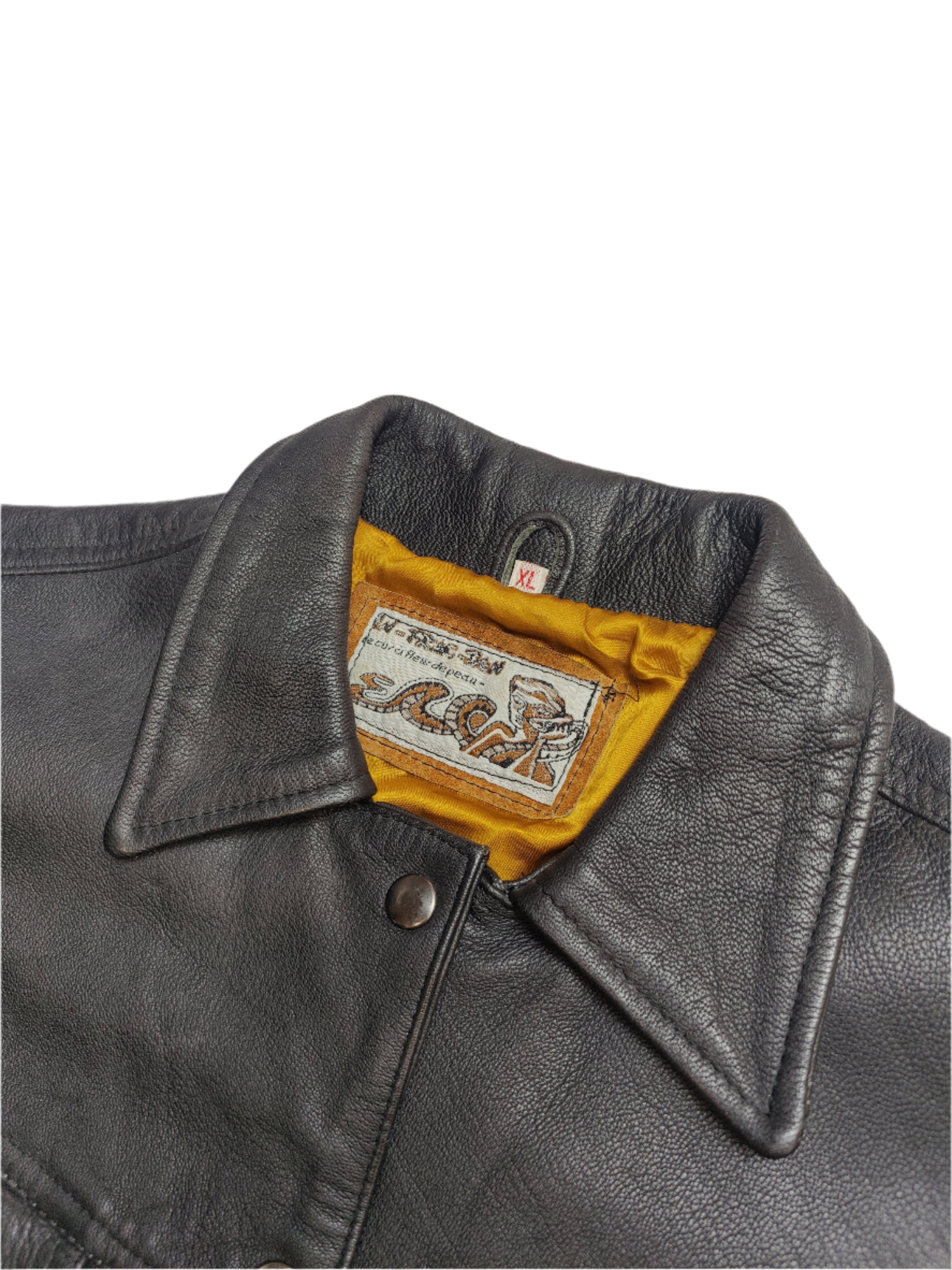 Leather Vest Cropped - 14