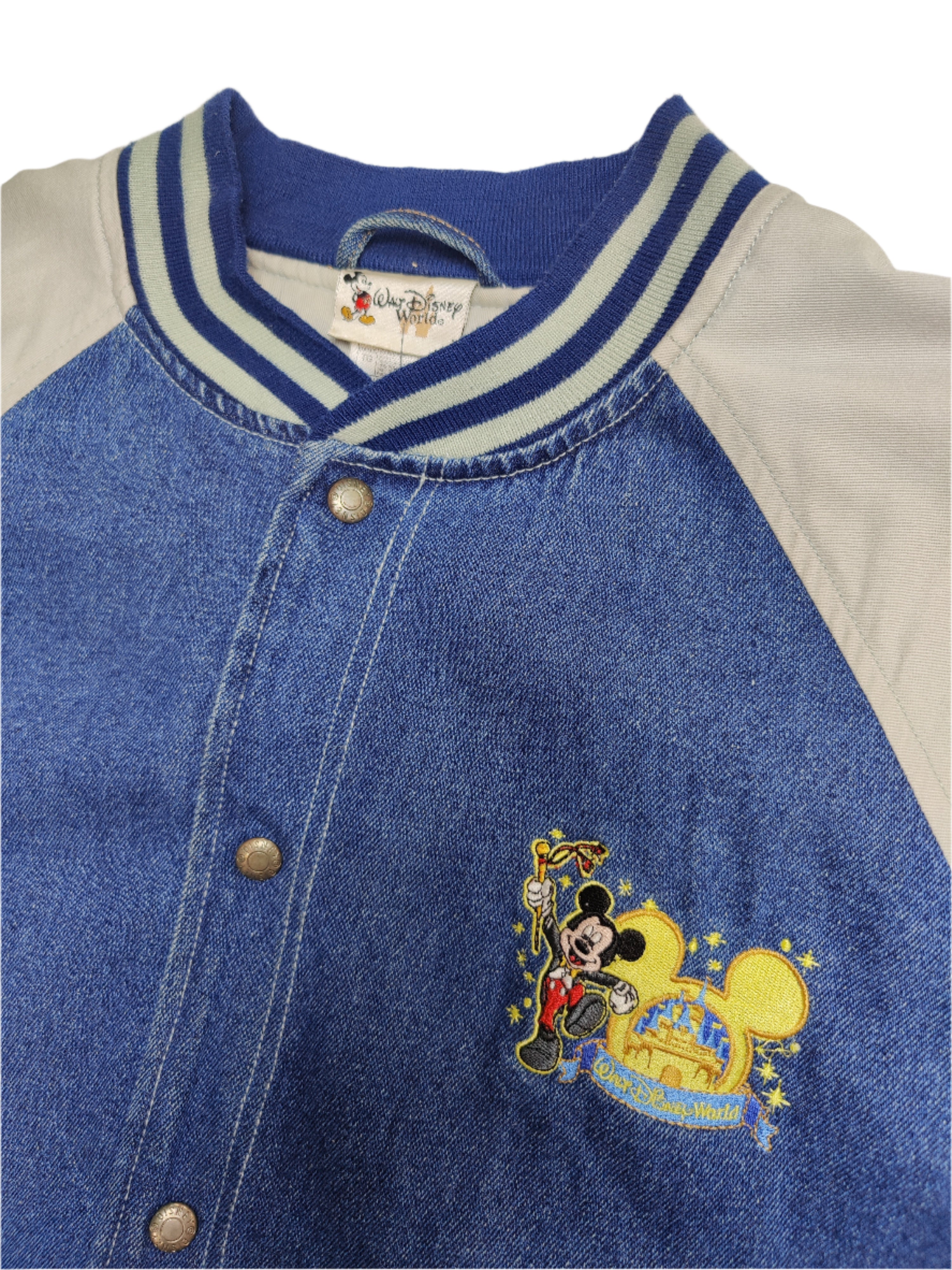 Walt Disney World Denim Bomber Jacket -XL