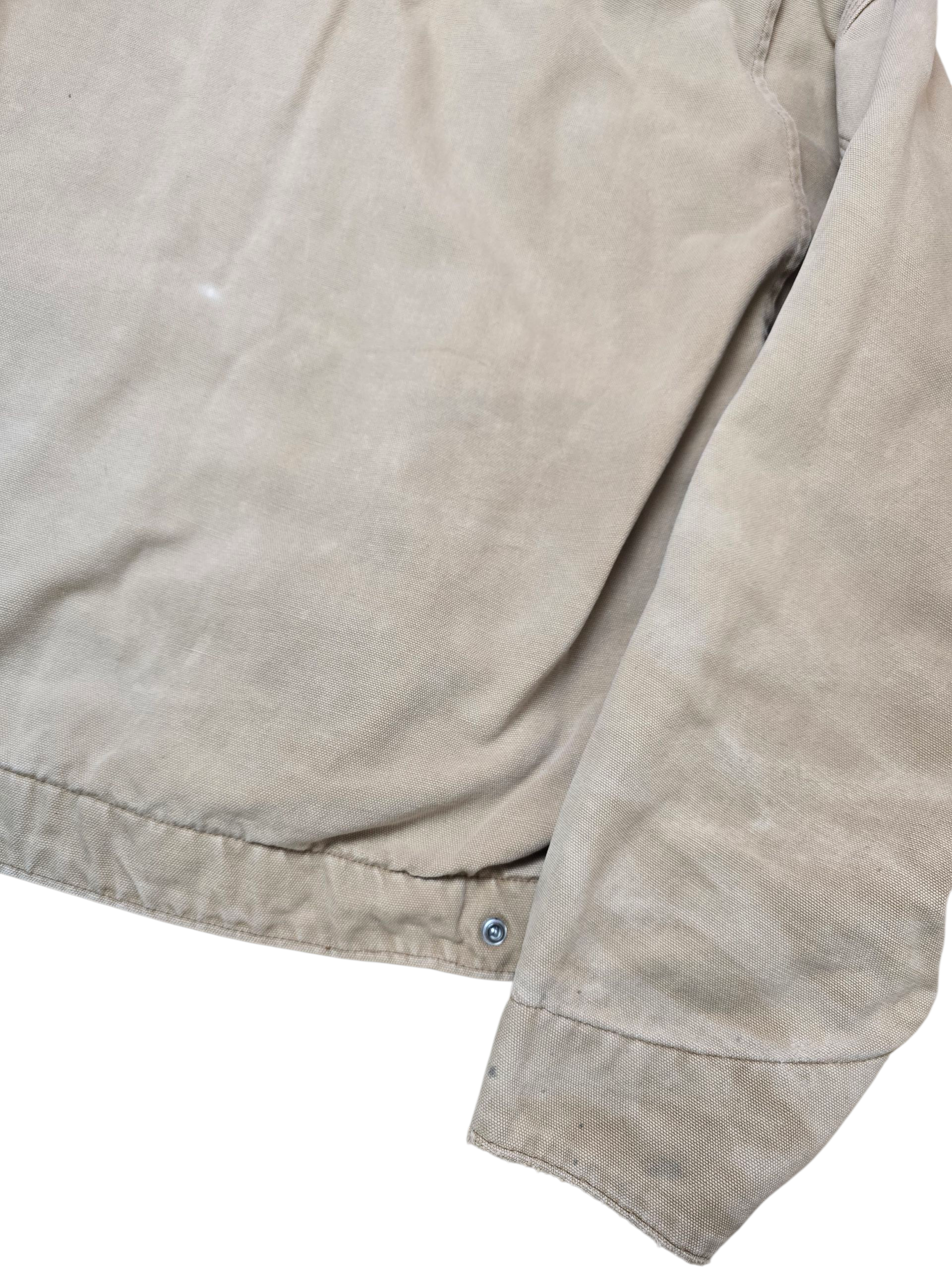 Carhartt Detroit 80s Light Brown Workwear Jacket 6QLJ - Large