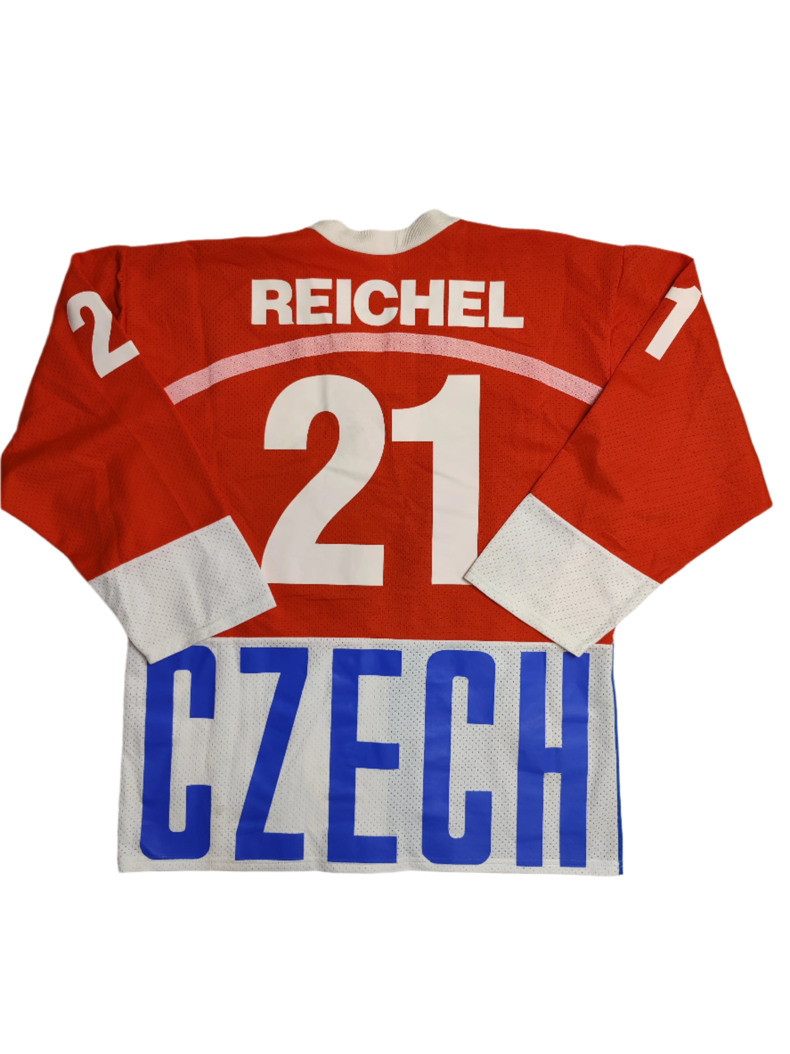 Czech Republic Ice Hockey Jersey Reichel #21 - Large