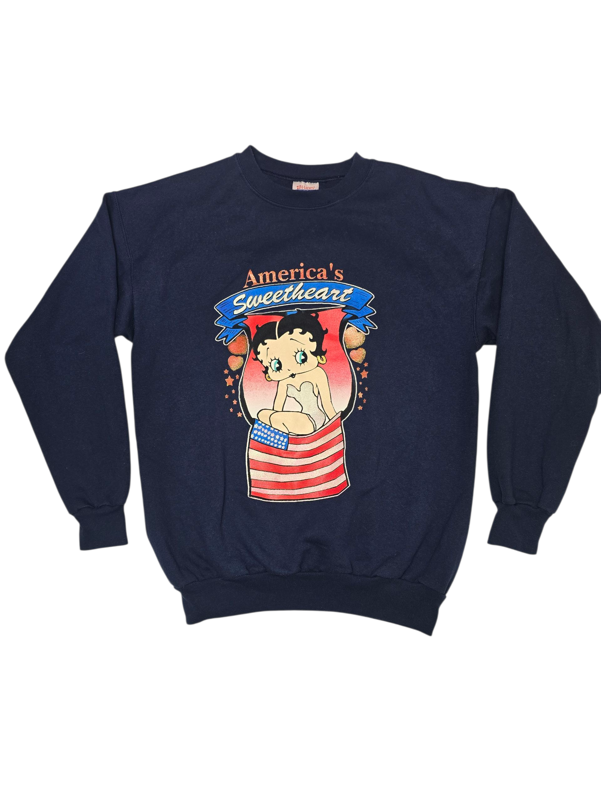 Betty Boop Americas sweetheart Sweatshirt - Medium