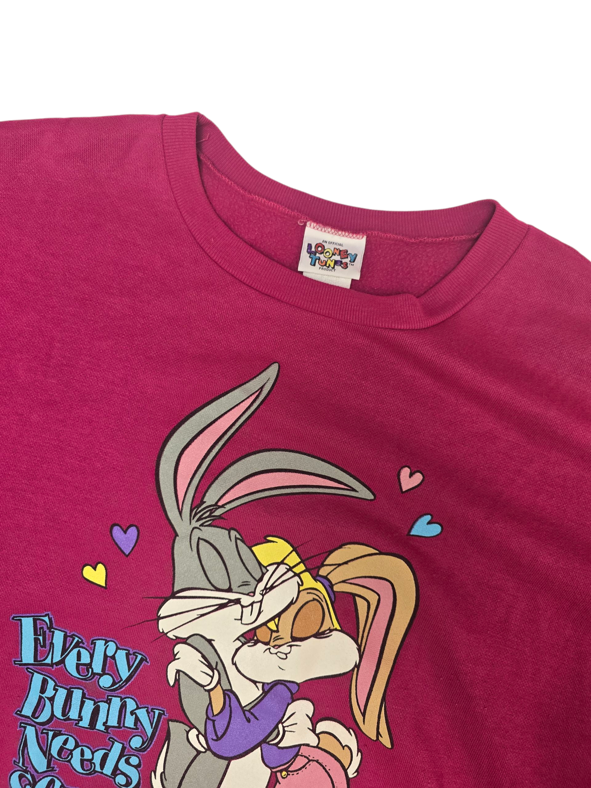 Looney Tunes Bugs & Lola Bunny 1996 Sweatshirt - 16