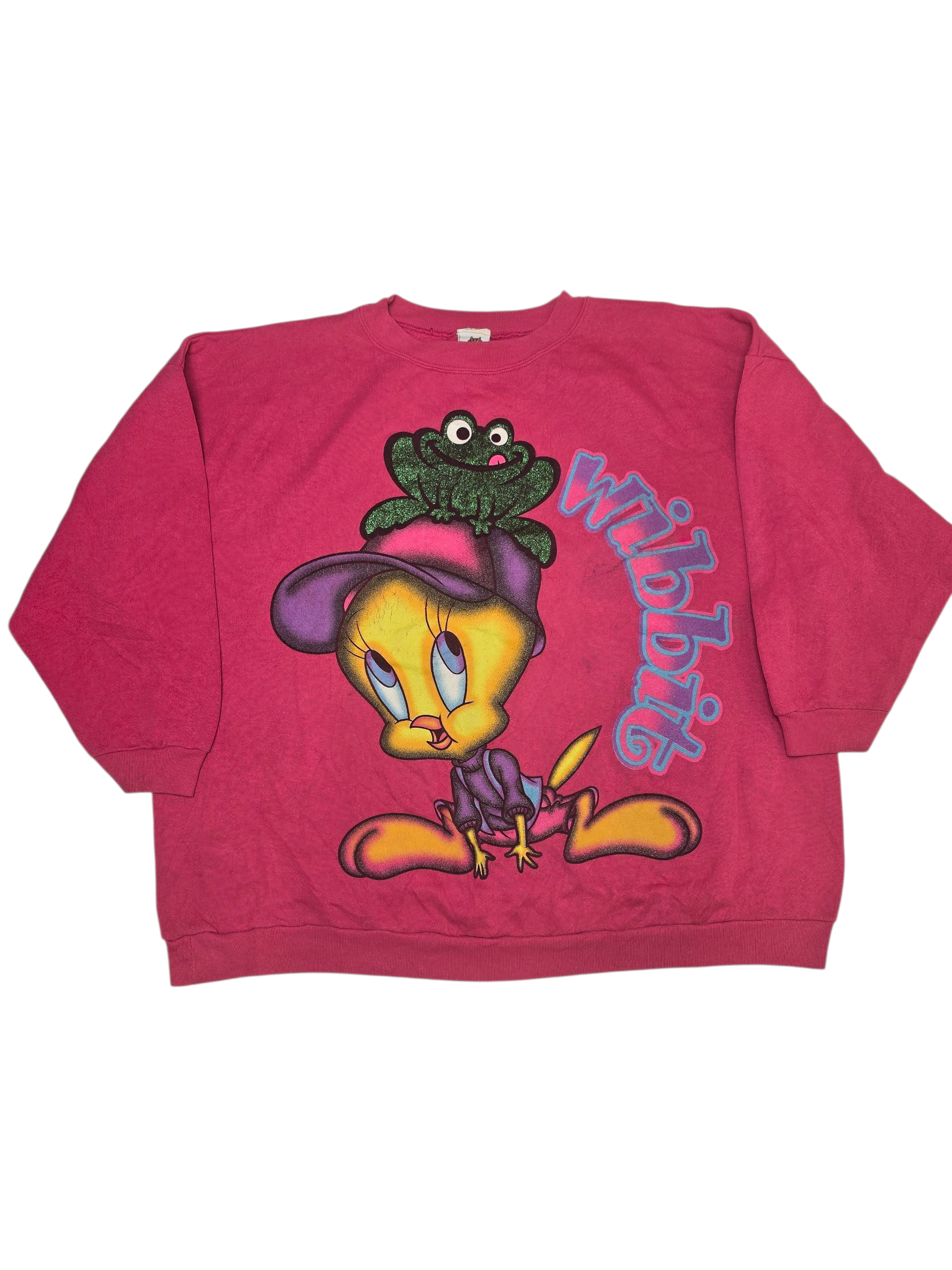 Tweety Pie 'Wibbet' Looney Tunes 1997 Sweatshirt - 16