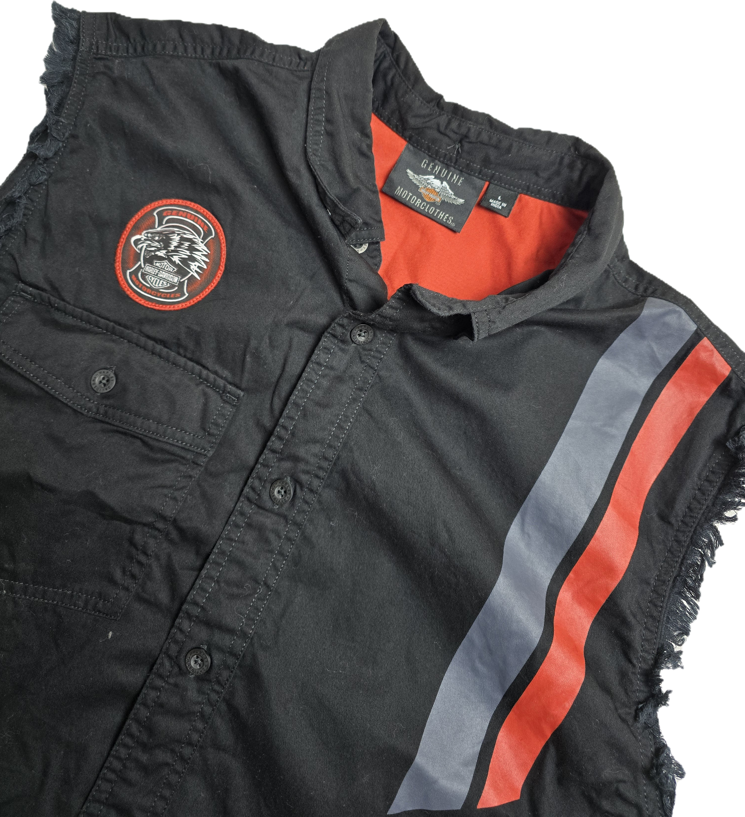 Harley Davidson Sleeveless Shirt - Large
