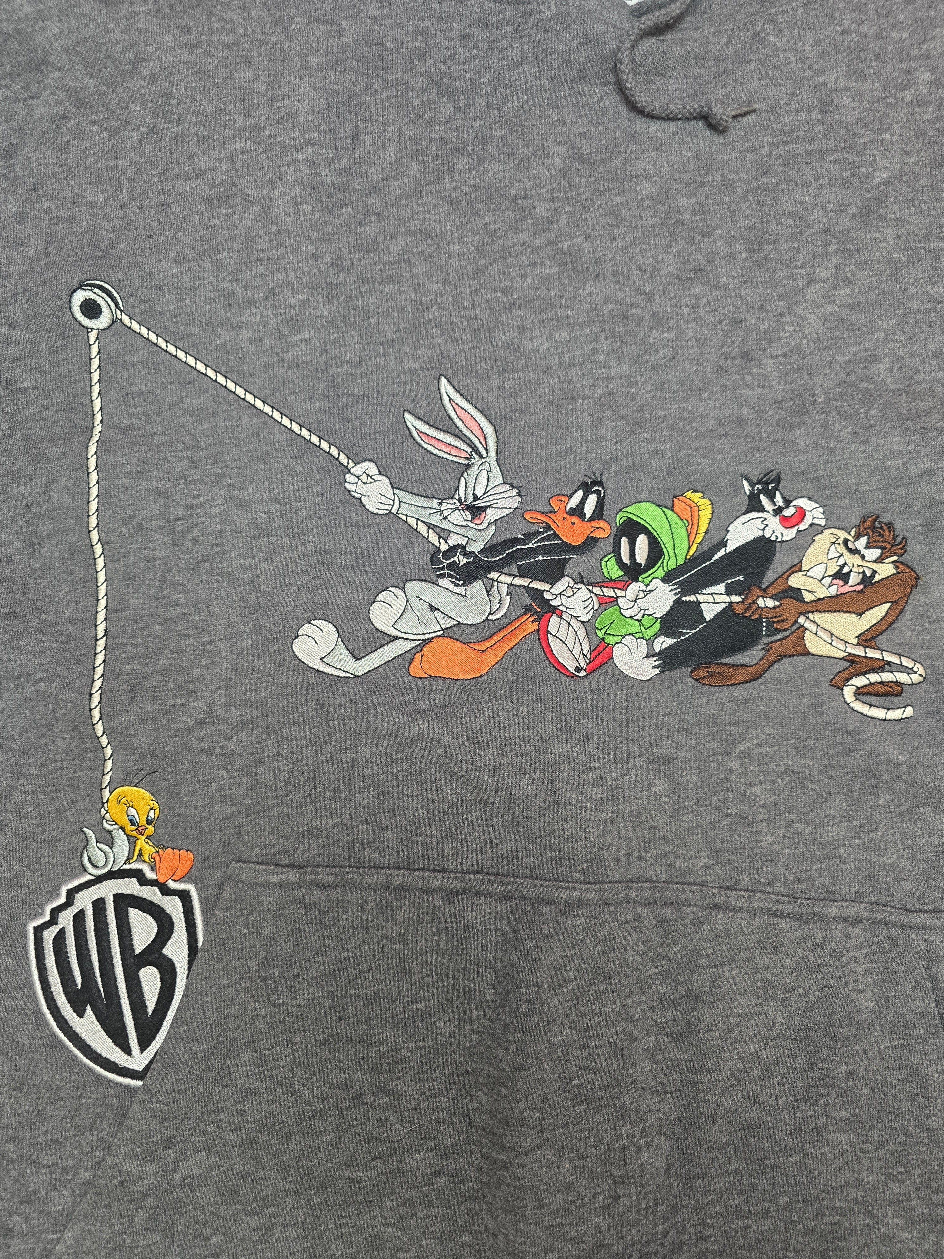 Looney Tunes Warner Bros 1999 Hoodie - XL
