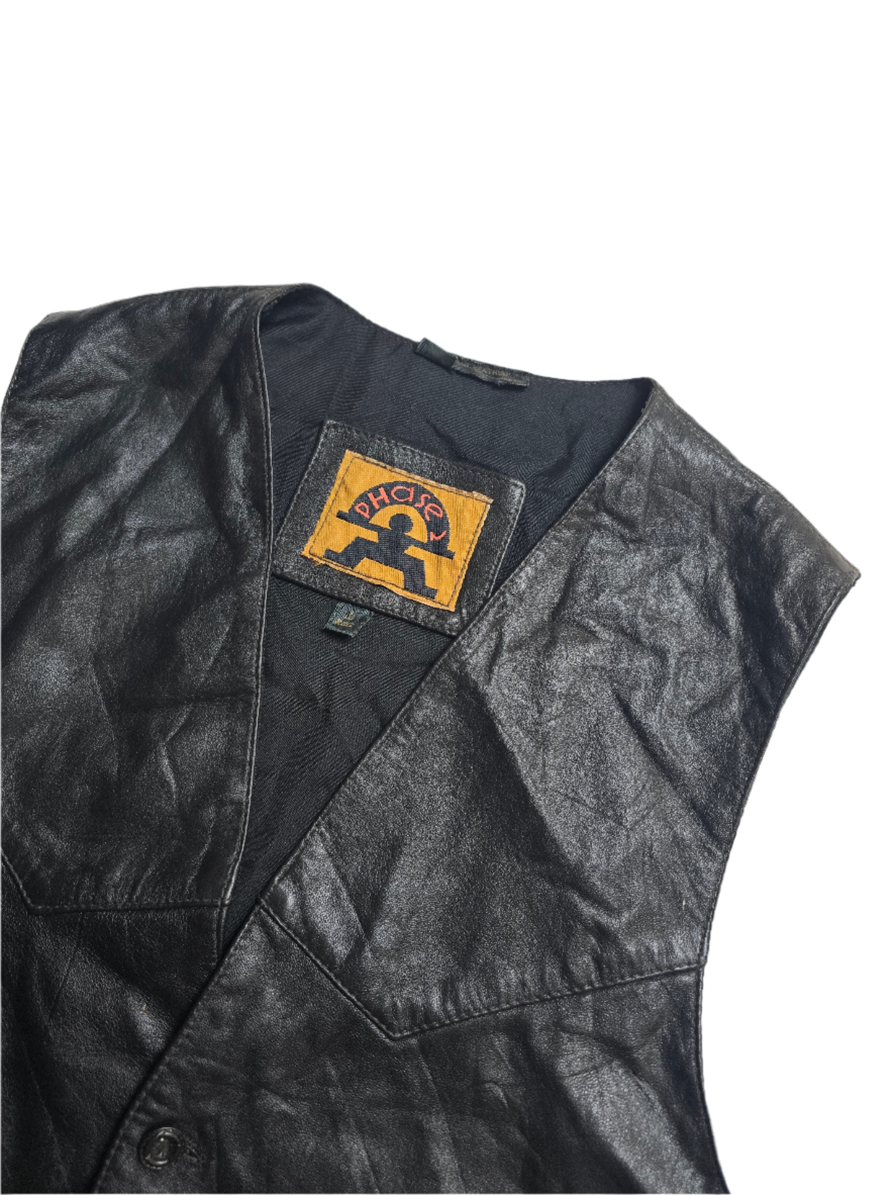 Phase 2 Leather Vest - Large