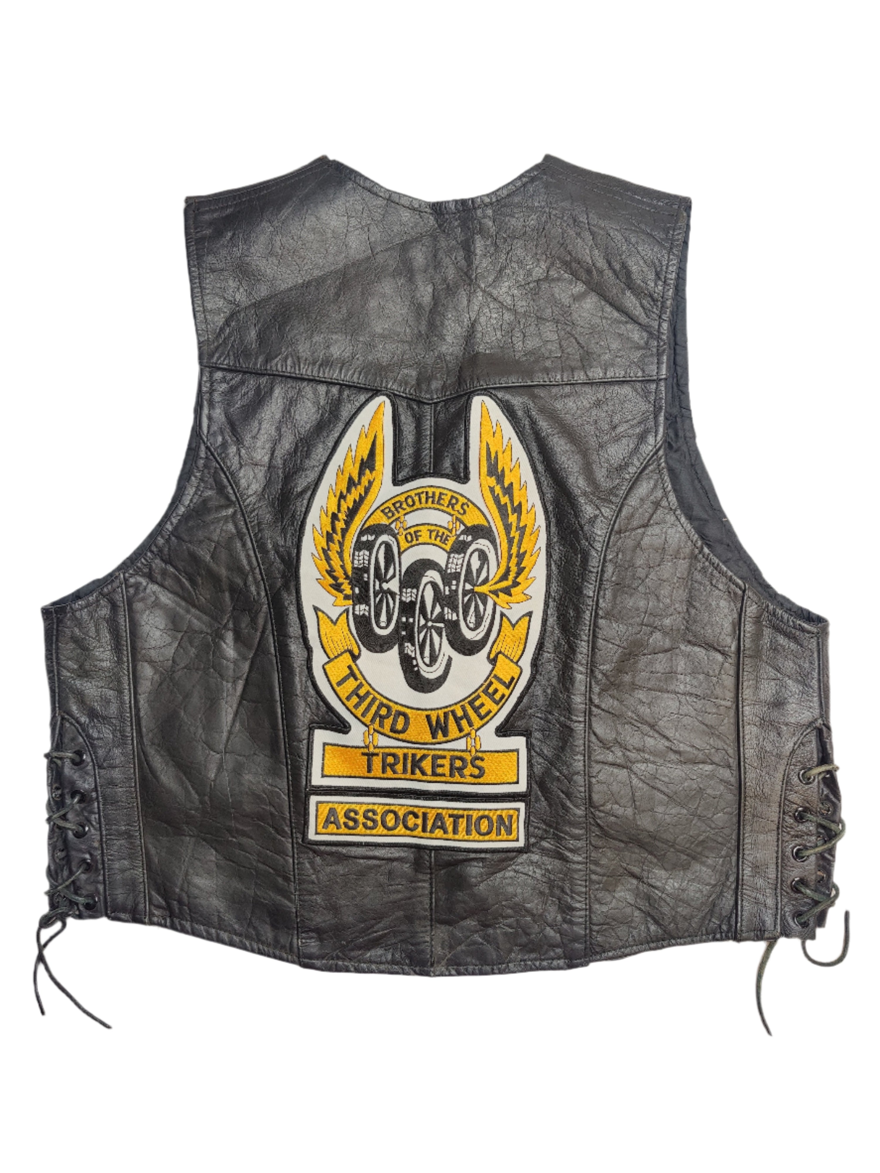 Leather Ladies Trike Vest - 16