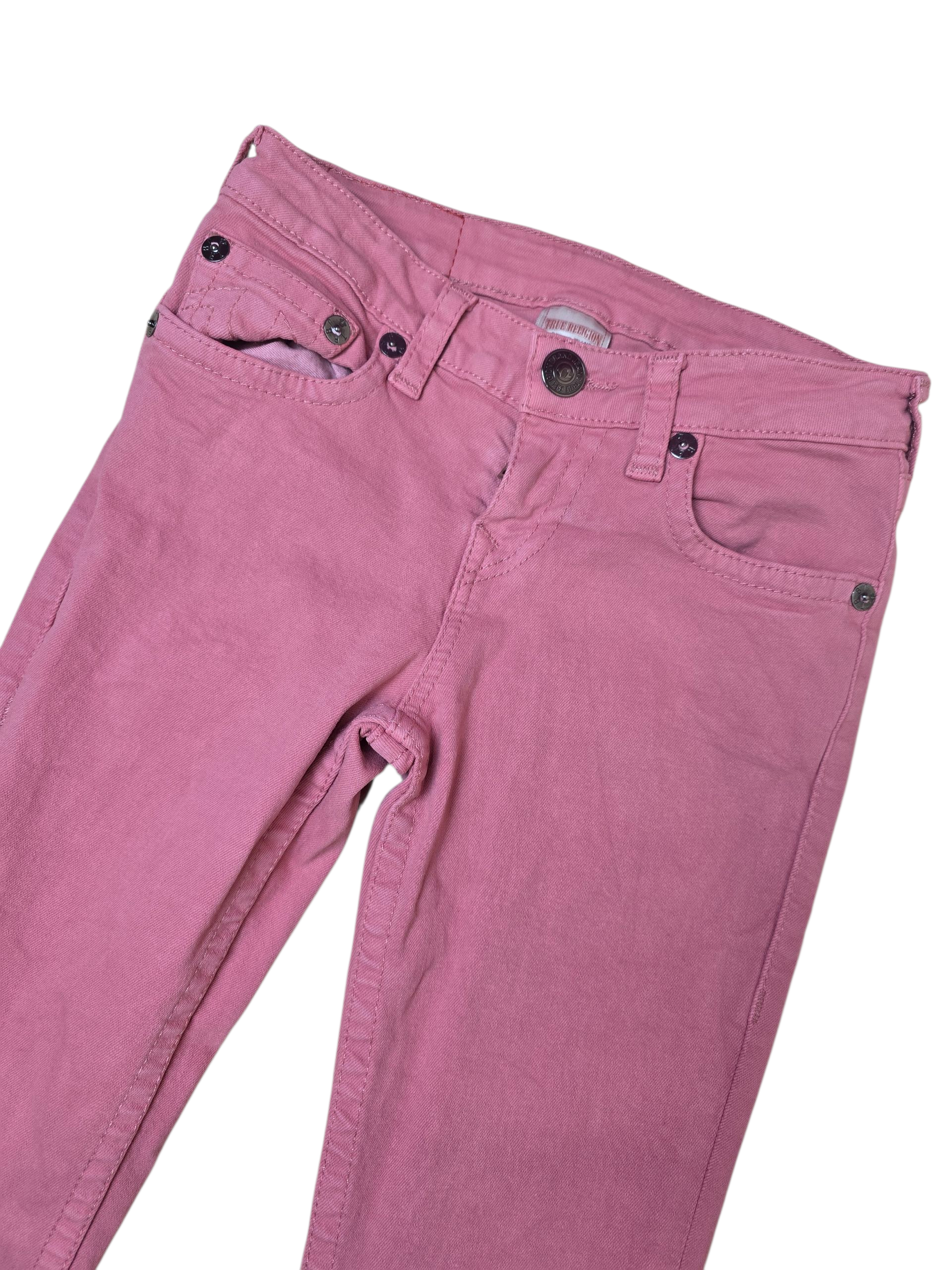 True Religion Girls Casey Pink Jeans - Age 10