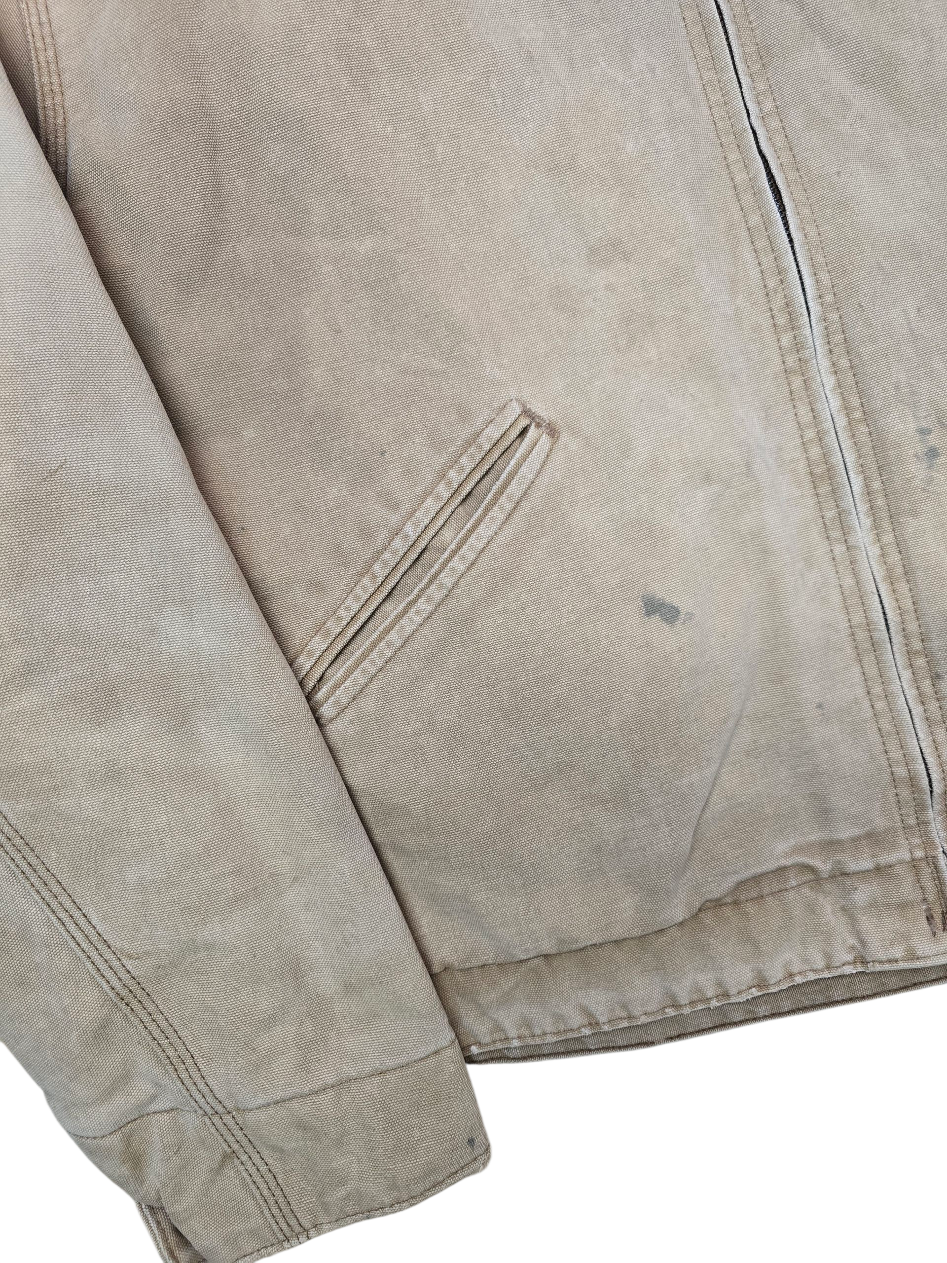 Carhartt Detroit 80s Light Brown Workwear Jacket 6QLJ - Large