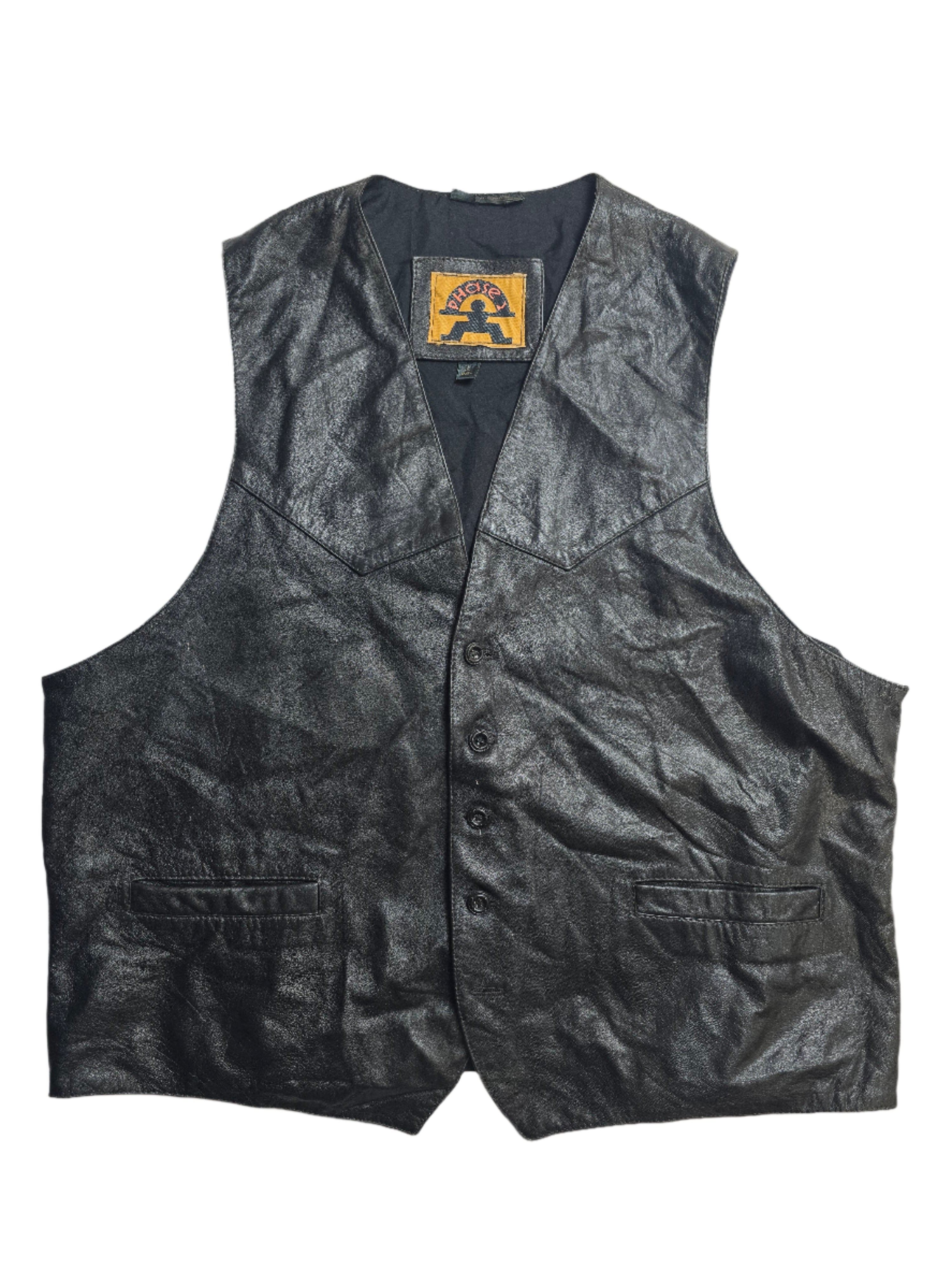 Phase 2 Leather Vest - Large