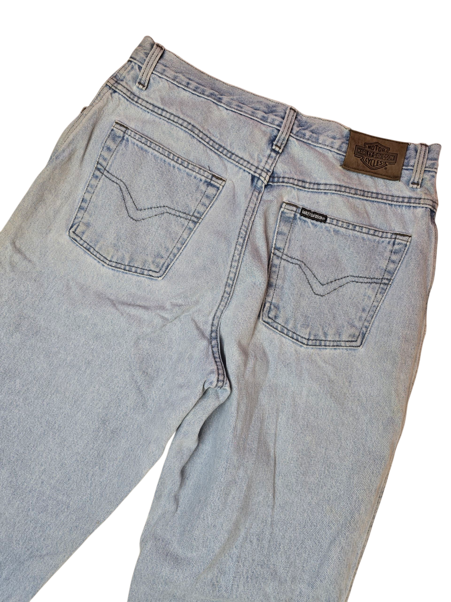 Harley Davidson Biker Blues Mom Jeans - 16