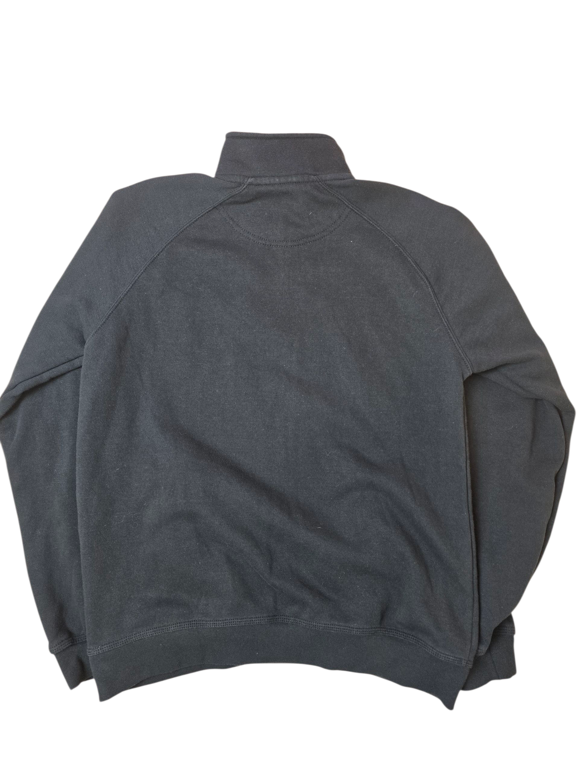 Carhartt Black YOST Drilling 1/4 Zip Sweatshirt - Medium