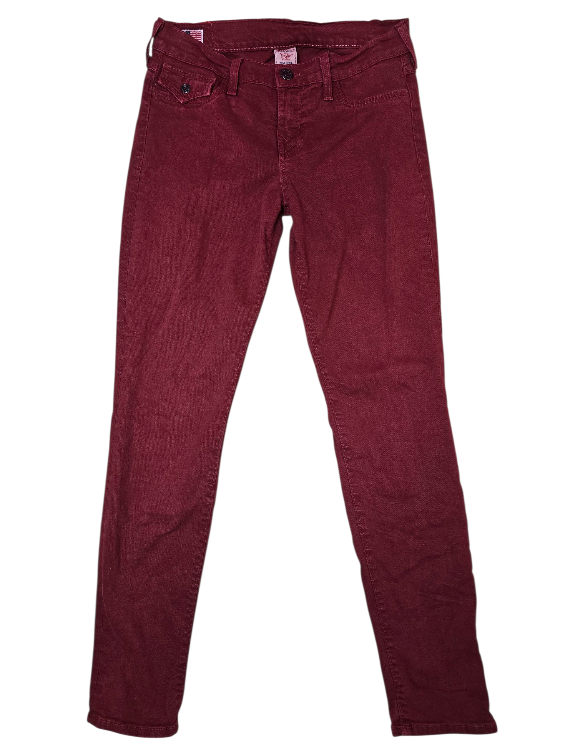 True Religion Serena Red Skinny Jeans - W29 L29