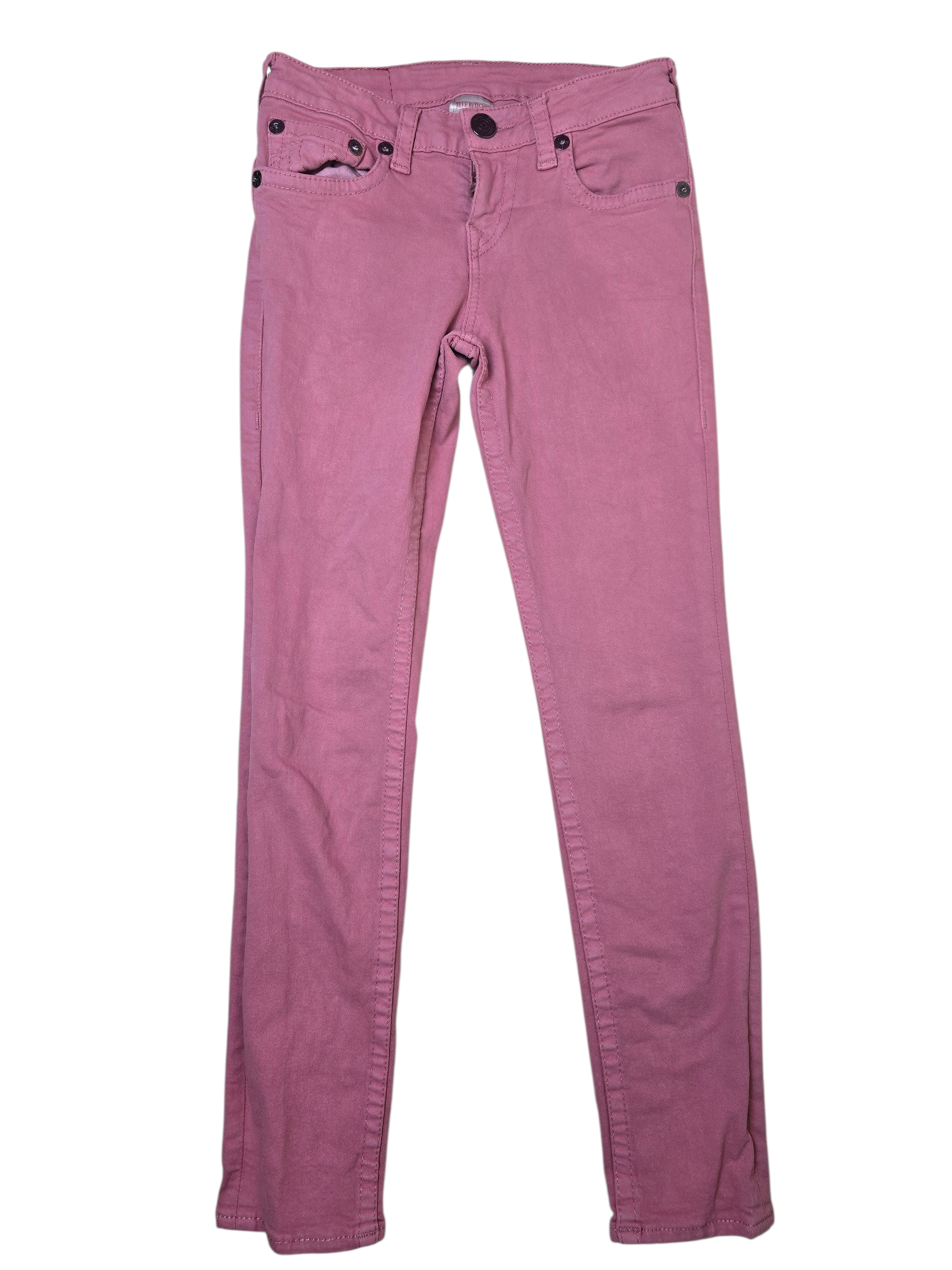 True Religion Girls Casey Pink Jeans - Age 10